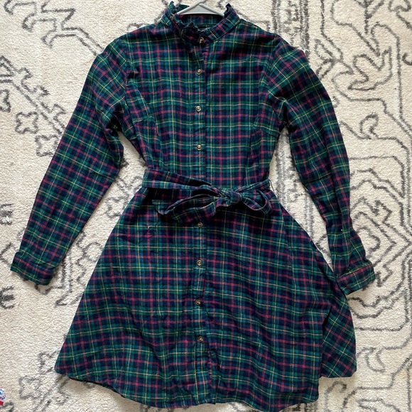 Kiel James Patrick Dresses & Skirts - Kiel James Patrick Cozy Cabin Flannel Dress